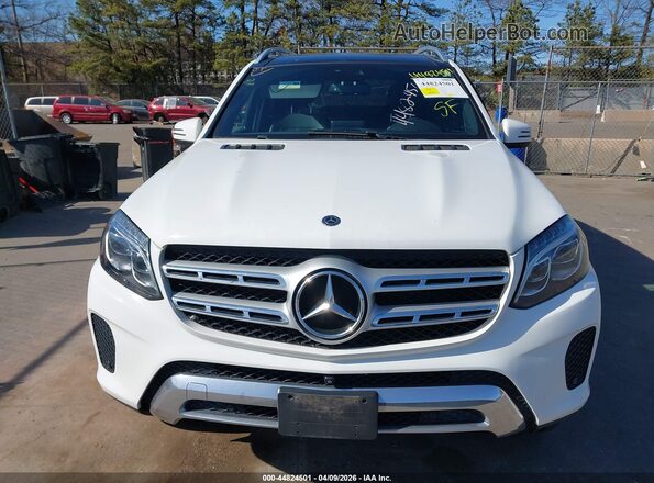 4JGDF6EE7JB067459 2018 MERCEDES-BENZ GLS 450 White ხელსაწყოთა პანელის ხედი