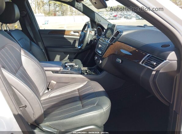4JGDF6EE7JB067459 2018 MERCEDES-BENZ GLS 450 White წინა სალონის ხედი