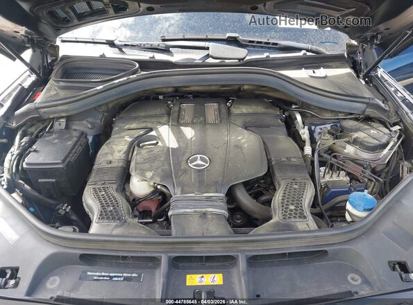 4JGDF6EE7KB200206 2019 MERCEDES-BENZ GLS 450 Blue Widok z tyłu