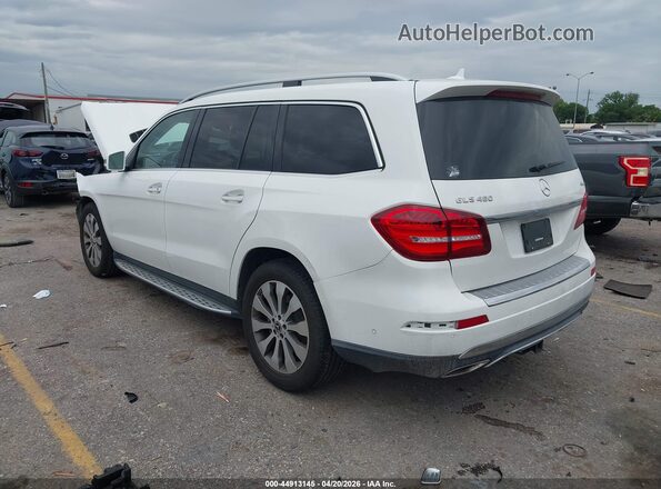 4JGDF6EE8KB219489 2019 MERCEDES-BENZ GLS 450 White Rear left