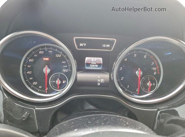 4JGDF6EE8KB230704 2019 MERCEDES-BENZ GLS Black Vista del cuadro de instrumentos