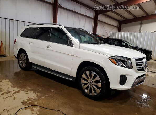 4JGDF6EE9JB109372 2018 MERCEDES-BENZ GLS Белый Передняя правая четверть