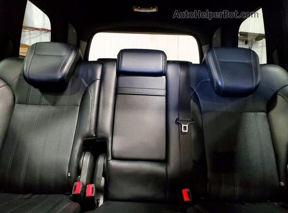 4JGDF6EE9JB109372 2018 MERCEDES-BENZ GLS Белый Вид задних сидений
