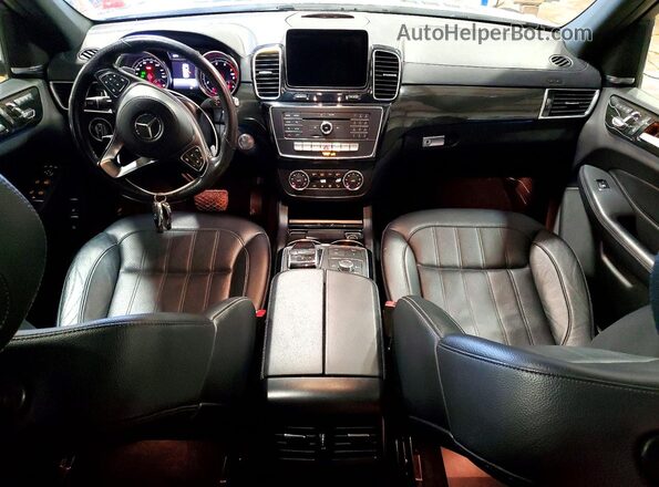 4JGDF6EE9JB109372 2018 MERCEDES-BENZ GLS Белый Вид панели приборов