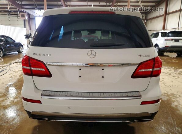 4JGDF6EE9JB109372 2018 MERCEDES-BENZ GLS Белый Вид сзади