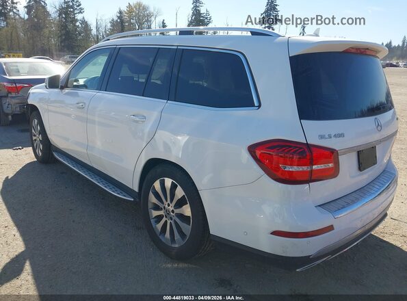 4JGDF6EE9JB156773 2018 MERCEDES-BENZ GLS 450 White Задня ліва чверть