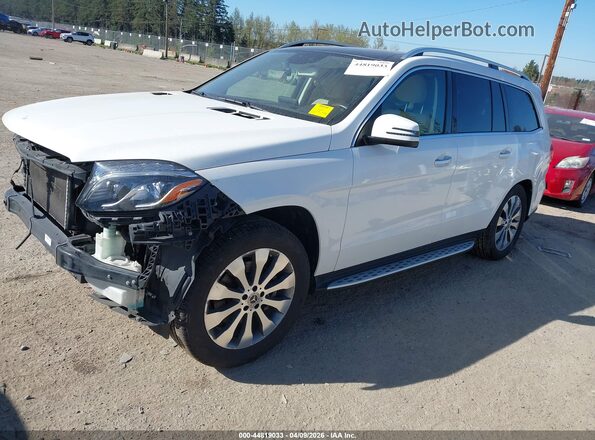 4JGDF6EE9JB156773 2018 MERCEDES-BENZ GLS 450 White Передня ліва чверть