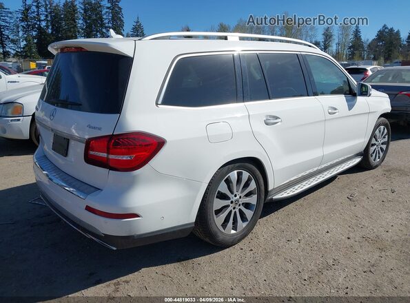 4JGDF6EE9JB156773 2018 MERCEDES-BENZ GLS 450 White Задня права чверть