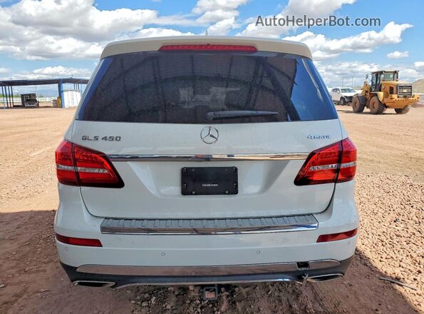 4JGDF6EE9KB216892 2019 MERCEDES-BENZ GLS White უკანა ხედი