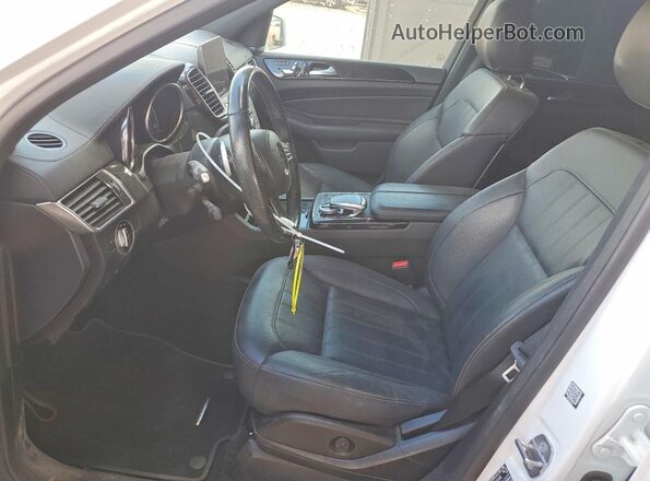 4JGDF6EE9KB216892 2019 MERCEDES-BENZ GLS White წინა სალონის ხედი