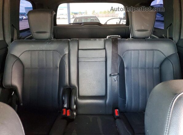 4JGDF6EE9KB216892 2019 MERCEDES-BENZ GLS White უკანა სავარძლების ხედი
