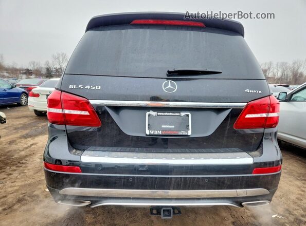 4JGDF6EE9KB226807 2019 MERCEDES-BENZ GLS Black Widok z tyłu