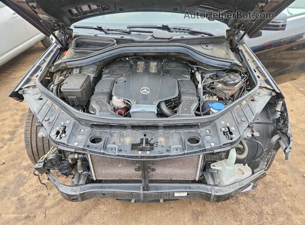 4JGDF6EE9KB226807 2019 MERCEDES-BENZ GLS Black Widok komory silnika