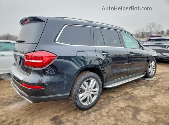 4JGDF6EE9KB226807 2019 MERCEDES-BENZ GLS Black Tył prawy
