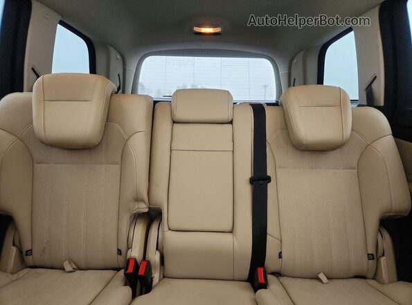 4JGDF6EE9KB226807 2019 MERCEDES-BENZ GLS Black Widok tylnych siedzeń