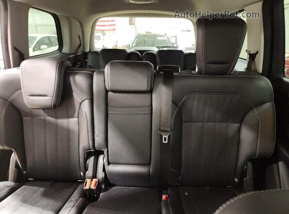 4JGDF6EEXGA628929 2016 MERCEDES-BENZ GL-CLASS White Rear seats view
