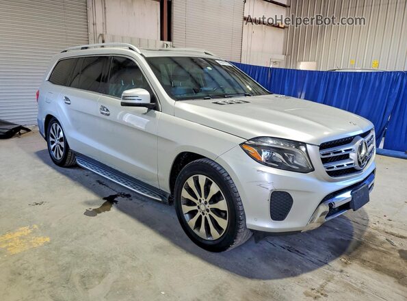 4JGDF6EEXHA900574 2017 MERCEDES-BENZ GLS Silver Front right