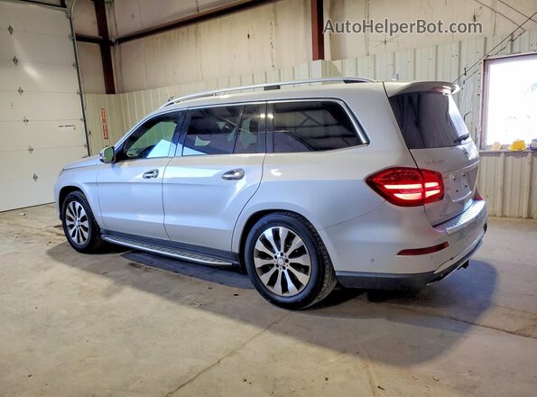 4JGDF6EEXHA900574 2017 MERCEDES-BENZ GLS Silver Rear left