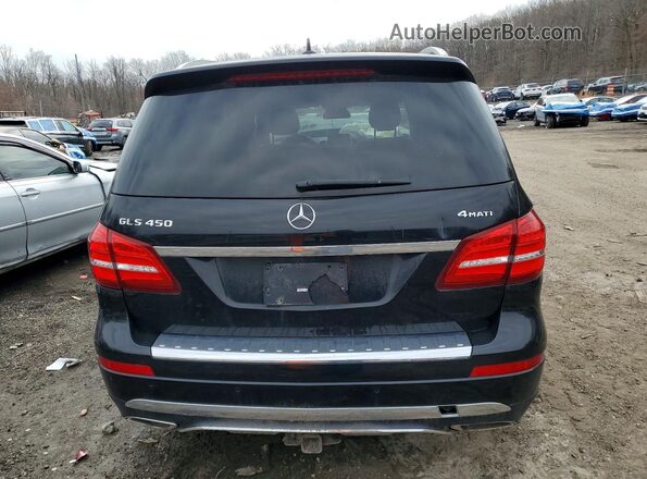 4JGDF6EEXJB040675 2018 MERCEDES-BENZ GLS Black Widok z tyłu