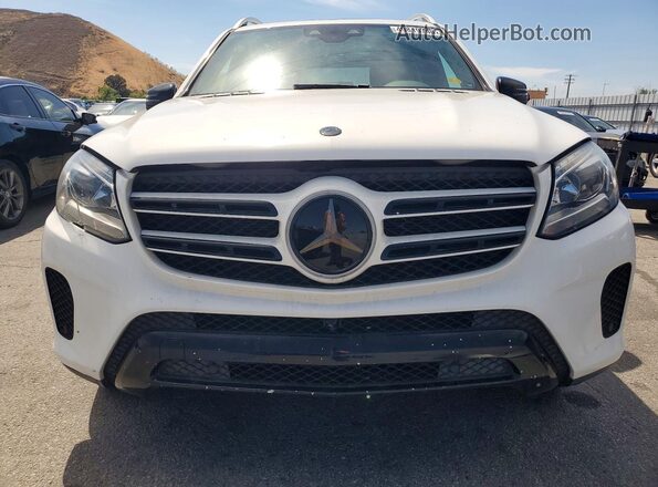 4JGDF6EEXJB113625 2018 MERCEDES-BENZ GLS Белый Вид спереди