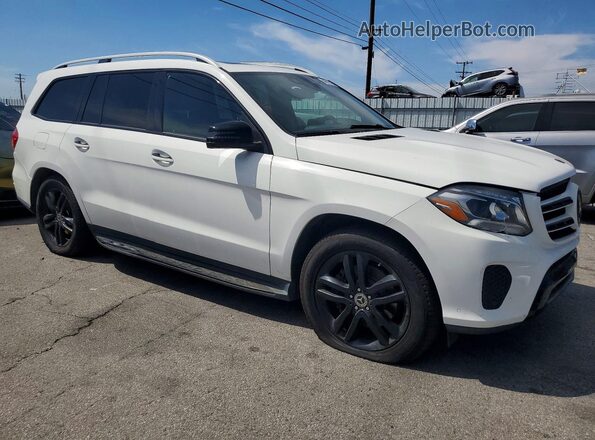 4JGDF6EEXJB113625 2018 MERCEDES-BENZ GLS Белый Передняя правая четверть