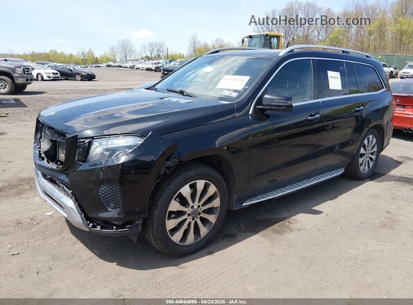 4JGDF6EEXKB221177 2019 MERCEDES-BENZ GLS 450 Black Przód lewy