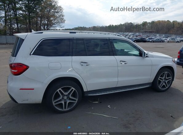 4JGDF7DEXHA810364 2017 MERCEDES-BENZ GLS 550 White Vista del cuadro de instrumentos