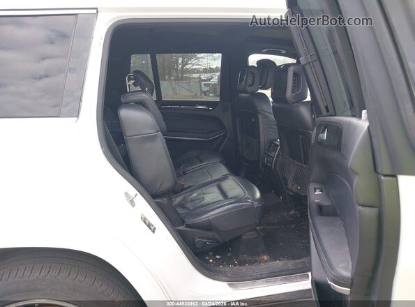 4JGDF7DEXHA810364 2017 MERCEDES-BENZ GLS 550 White Vista de la etiqueta del VIN