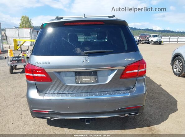 4JGDF7DEXJB101479 2018 MERCEDES-BENZ GLS 550 Gray 