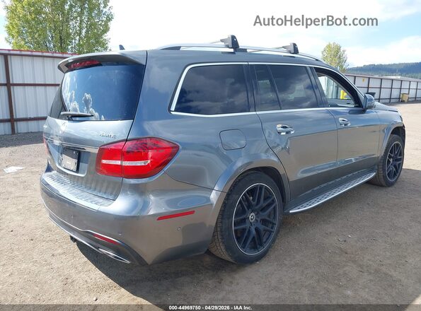 4JGDF7DEXJB101479 2018 MERCEDES-BENZ GLS 550 Gray Rear right