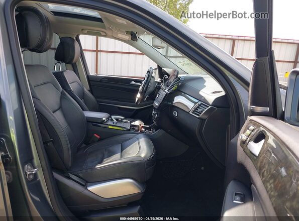 4JGDF7DEXJB101479 2018 MERCEDES-BENZ GLS 550 Gray Front interior view