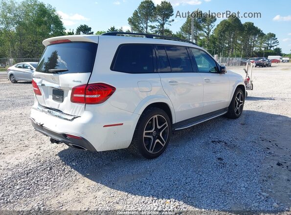 4JGDF7DEXJB106181 2018 MERCEDES-BENZ GLS 550 Белый Задняя правая четверть