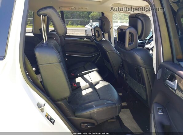4JGDF7DEXJB106181 2018 MERCEDES-BENZ GLS 550 Белый Вид наклейки с VIN-кодом