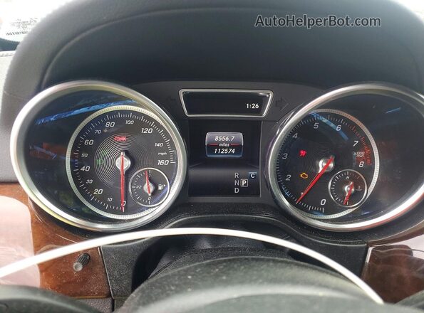 4JGDF7DEXJB137298 2018 MERCEDES-BENZ GLS Черный Вид щитка приборов