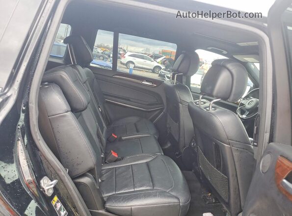 4JGDF7DEXJB137298 2018 MERCEDES-BENZ GLS Черный Вид задней части салона