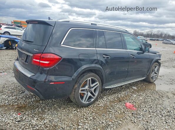 4JGDF7DEXJB137298 2018 MERCEDES-BENZ GLS Черный Задняя правая четверть