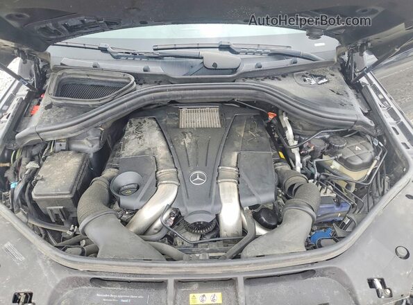 4JGDF7DEXJB137298 2018 MERCEDES-BENZ GLS Черный Вид подкапотного пространства