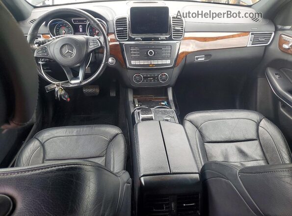 4JGDF7DEXJB137298 2018 MERCEDES-BENZ GLS Черный Вид панели приборов
