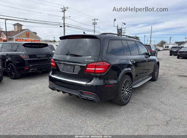 4JGDF7FE1HA888092 2017 MERCEDES-BENZ AMG GLS 63 Черный Задняя правая четверть