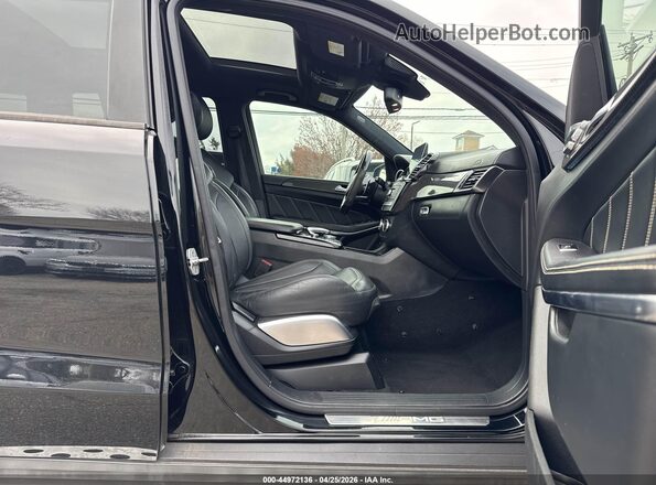 4JGDF7FE1HA888092 2017 MERCEDES-BENZ AMG GLS 63 Черный Вид салона спереди