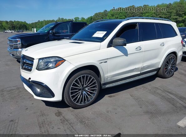 4JGDF7FE2JB061881 2018 MERCEDES-BENZ AMG GLS 63 White Front left