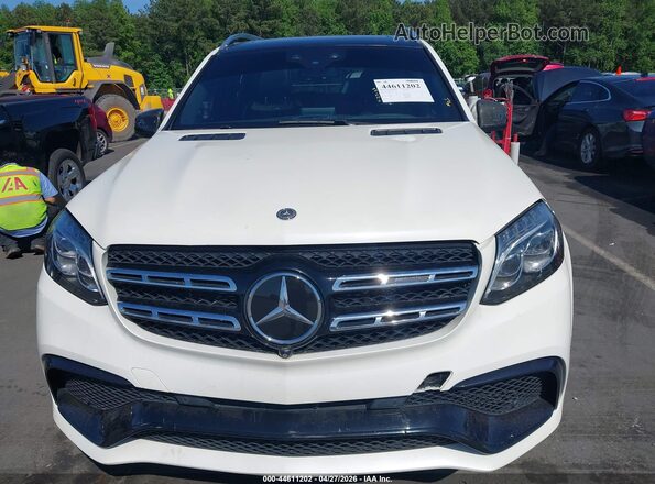 4JGDF7FE2JB061881 2018 MERCEDES-BENZ AMG GLS 63 White Front view