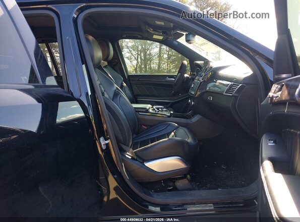 4JGDF7FE4HA787810 2017 MERCEDES-BENZ AMG GLS 63 Black Вид салону спереду