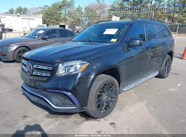 4JGDF7FE4HA787810 2017 MERCEDES-BENZ AMG GLS 63 Black Передня ліва чверть