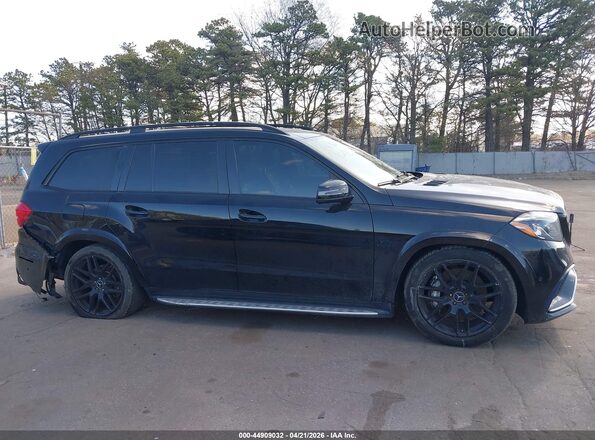 4JGDF7FE4HA787810 2017 MERCEDES-BENZ AMG GLS 63 Black Вид задньої частини салону