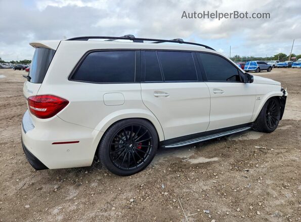 4JGDF7FE7JB007637 2018 MERCEDES-BENZ GLS White Задня права чверть