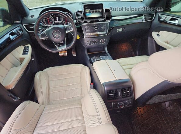4JGDF7FE7JB007637 2018 MERCEDES-BENZ GLS White Вид панелі приладів