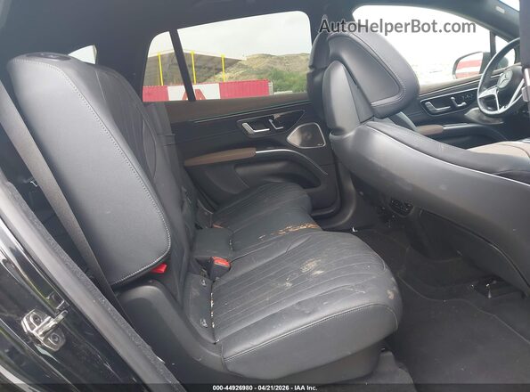 4JGDM2DB6PA027197 2023 MERCEDES-BENZ EQS 450+ SUV Black Widok naklejki z numerem VIN