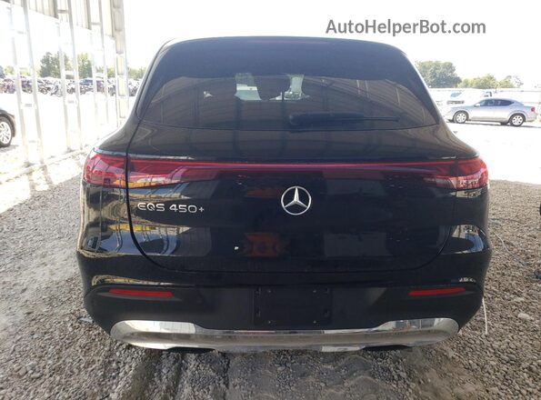 4JGDM2DB7PA027998 2023 MERCEDES-BENZ EQS Black Widok z tyłu