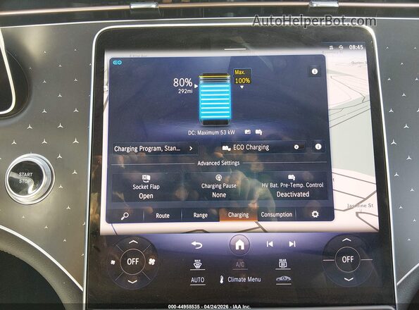 4JGDM2EB8PA021335 2023 MERCEDES-BENZ EQS 450 SUV Silver 